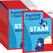 TIME For Kids: Practicing for Success: STAAR Mathematics: Grade 4 25-Pack