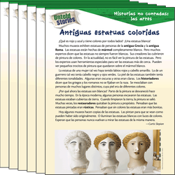 Historias no contadas: las artes: Antiguas estatuas coloridas 6-Pack