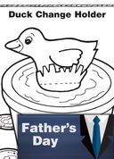 Father's Day Activities: Shirt and Tie Greeting and Change Holder Activities