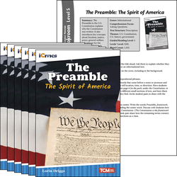 The Preamble: The Spirit of America Guided Reading 6-Pack