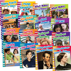 Primary Source Readers Grade 1 6-Pack Collection (16 Titles, 96 Readers)