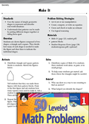 Geometry Leveled Problem: 2-D Shapes: Make It