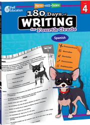 180 Days of Writing for Fourth Grade (Spanish)