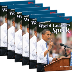 Communicate!: World Leaders Speak 6-Pack