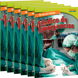 Un día de trabajo: Médico de emergencias Guided Reading 6-Pack