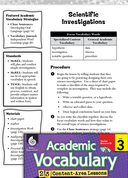 Scientific Investigations