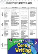 Benchmark Writing Assessment Level 6