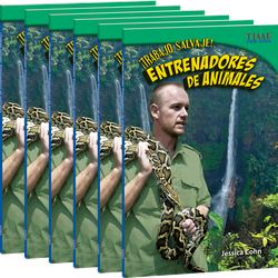 ¡Trabajo salvaje! Entrenadores de animales Guided Reading 6-Pack