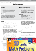 Operations in Base Ten Leveled Problem: Adding and Subtracting Smiley Cupcakes