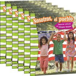 Nosotros, el pueblo: Valores civicos en Estad... 6-Pack for California