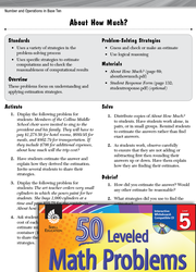 Number and Operations in Base Ten Leveled Problems: Estimation Strategies