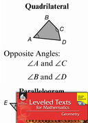 Leveled Texts: Quadrilaterals