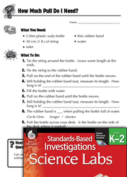 Quick Science Lab: How Much Pull Do I Need? Grades K-2