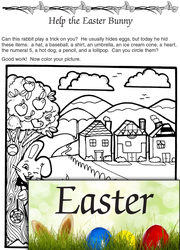 Easter Activities: Build an Easter Bunny