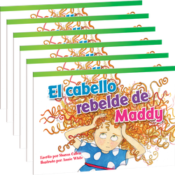 El cabello rebelde de Maddy 6-Pack