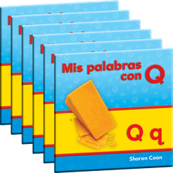 Mis palabras con Q Guided Reading 6-Pack