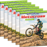 Spectacular Sports: Motocross: Rational Numbers 6-Pack