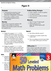 Operations and Algebraic Thinking Leveled Problems: Using Shapes as Symbols