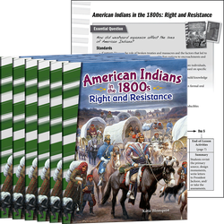 American Indians in the 1800s: Right and Resistance 6-Pack for California