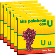 Mis palabras con U Guided Reading 6-Pack