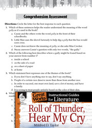 Roll of Thunder, Hear My Cry Comprehension Assessment