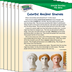 Untold Stories: The Arts: Colorful Ancient Statues 6-Pack