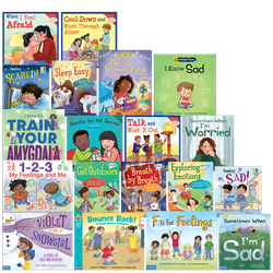 Mental Health Kindergarten, First/Second Grade 19-Book Updated Set