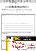 Flora & Ulysses: Close Reading and Text-Dependent Questions