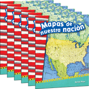 Mapas de nuestra nacion 6-Pack for California