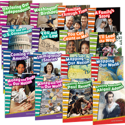 Primary Source Readers Grade 2 6-Pack Collection (16 Titles, 96 Readers)