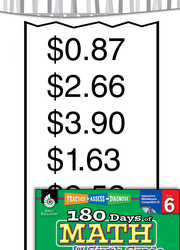 Daily Math Practice for Sixth Grade: Week 33