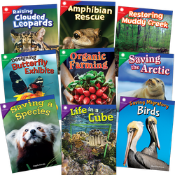 Smithsonian Informational Text: Animals & Ecosystems 9-Book Set Grades 3-5