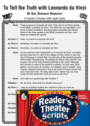 Leonardo da Vinci: Reader's Theater Script and Lesson