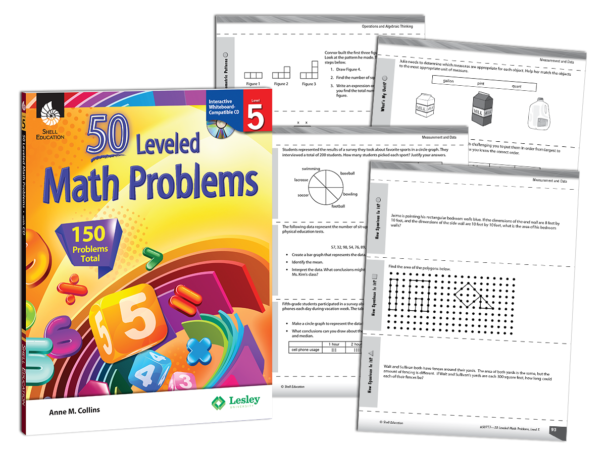 50 Leveled Math Problems